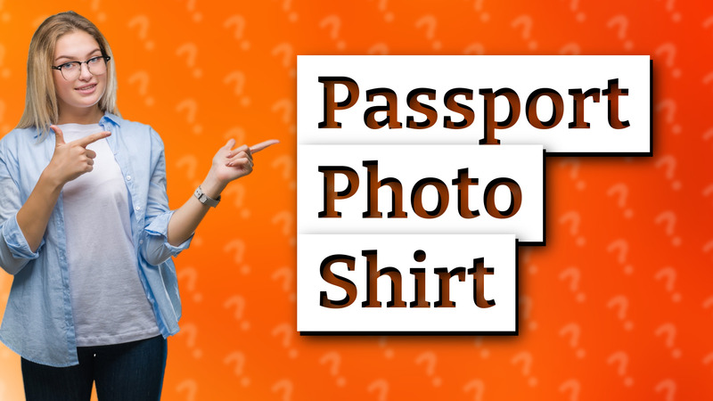 Passport Photo Shirt