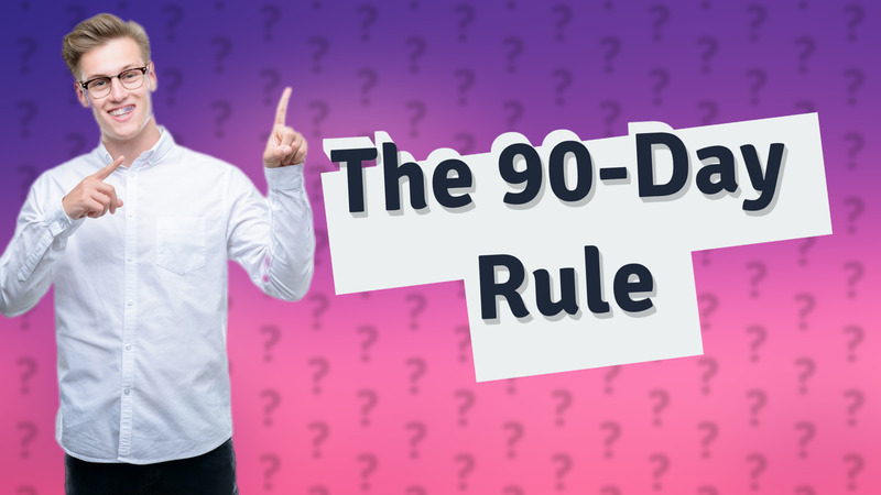 The 90-Day Rule
