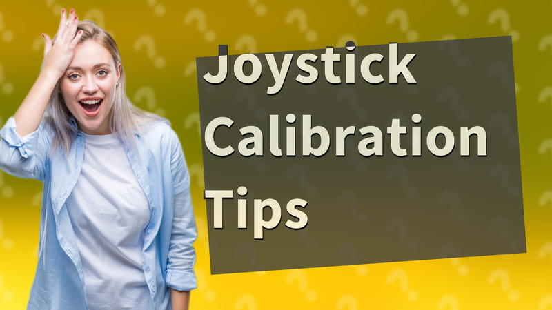 Joystick Calibration Tips