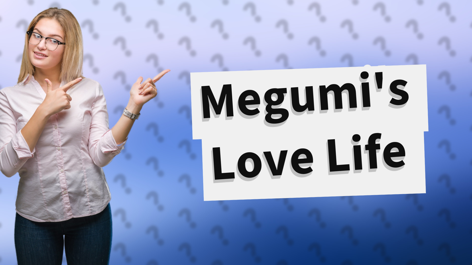 Megumi's Love Life