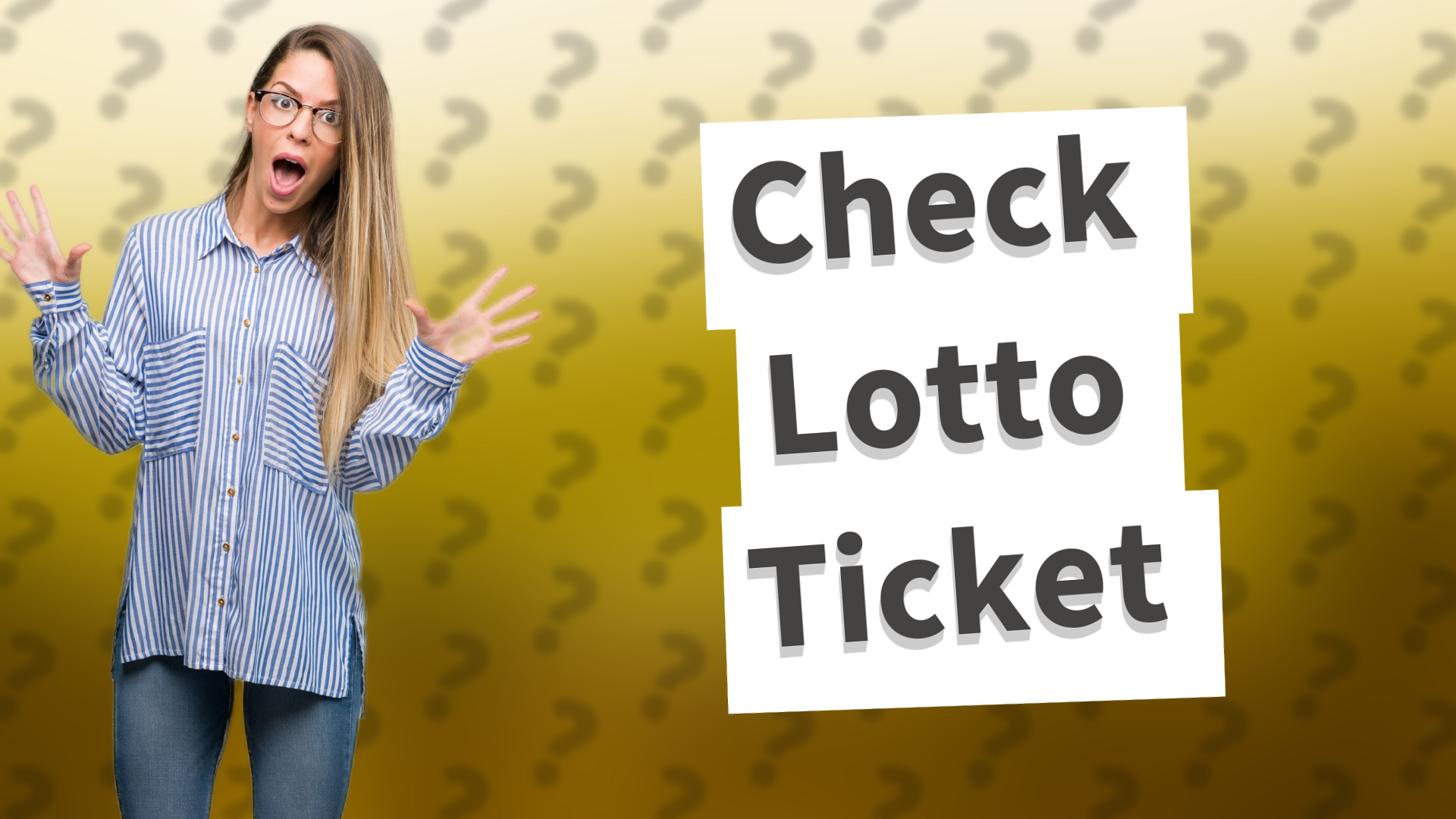 Check Lotto Ticket