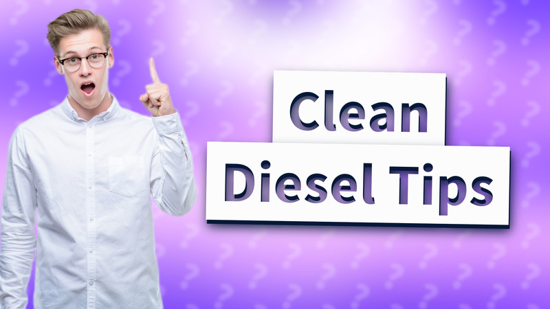 Clean Diesel Tips