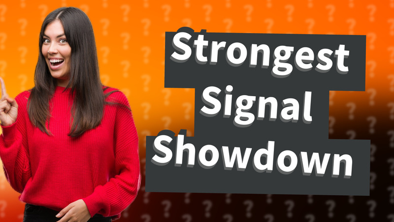 Strongest Signal Showdown