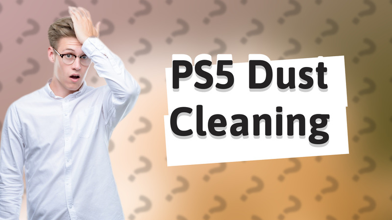 PS5 Dust Cleaning