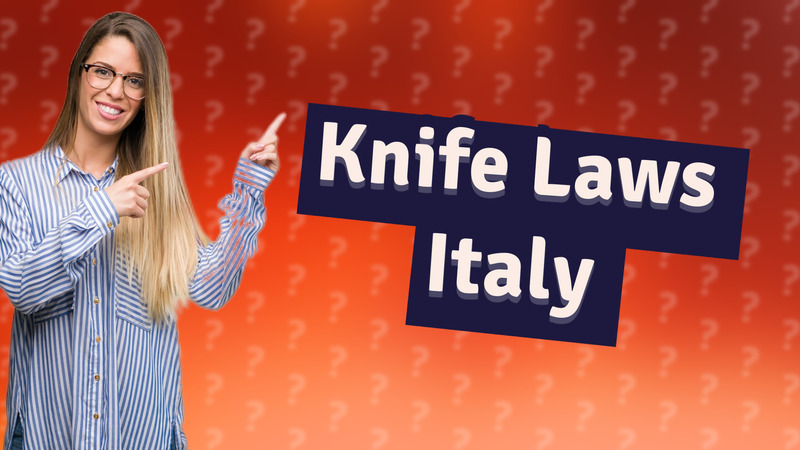 Knife Laws Italy