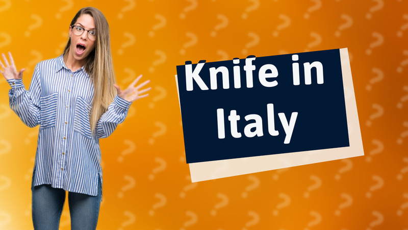 Knife in Italy