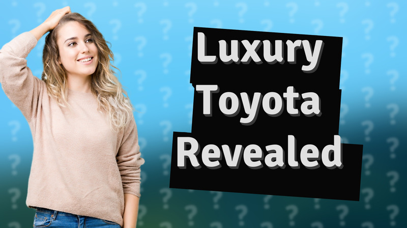 Luxury Toyota Revealed