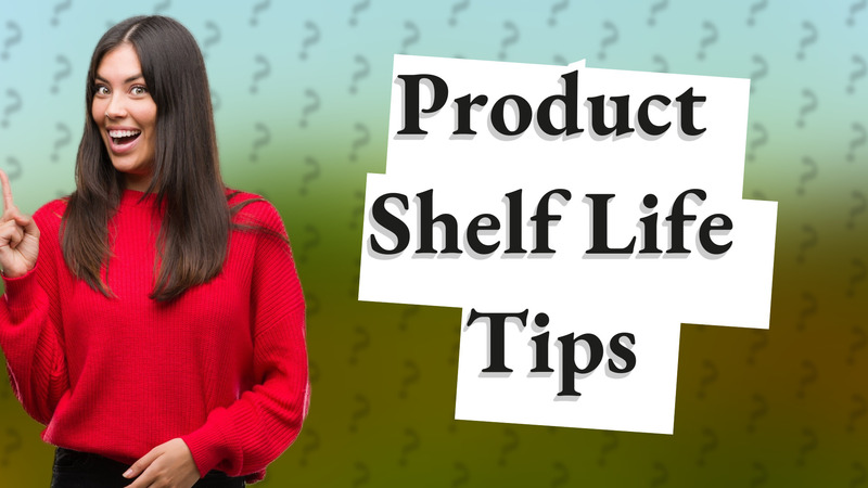 Product Shelf Life Tips