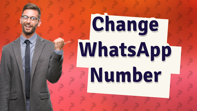 Change WhatsApp Number