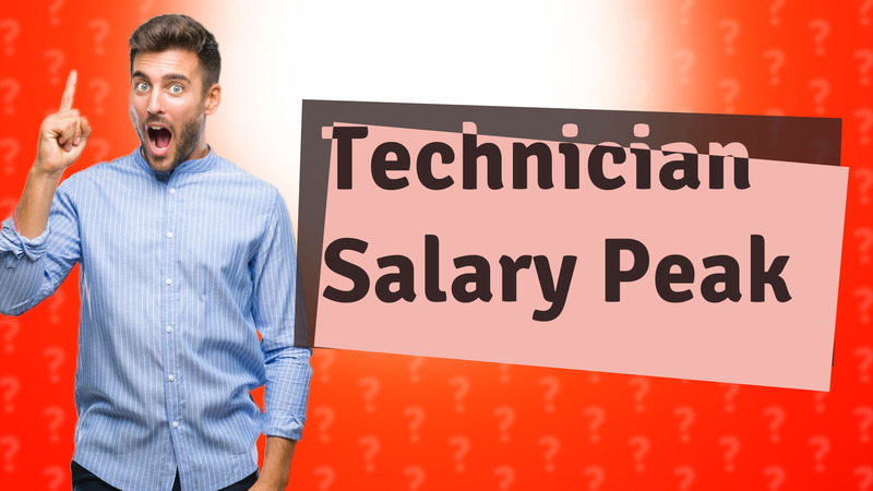 Technician Salary Peak
