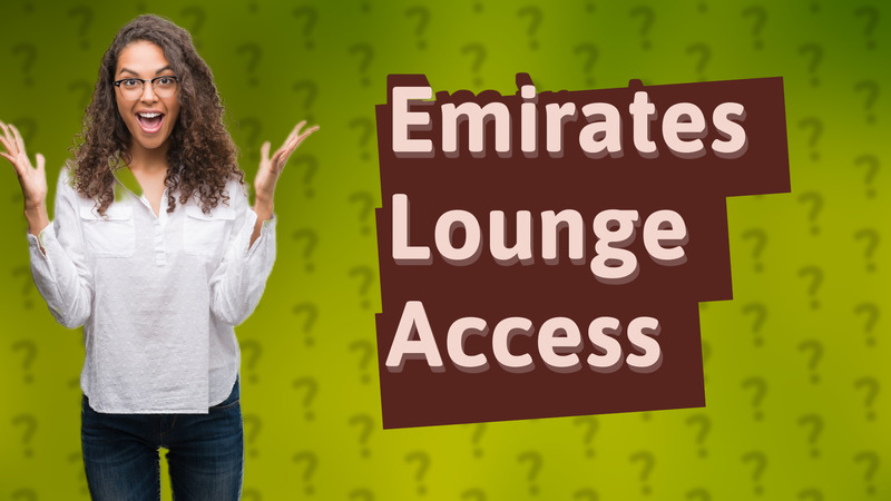 Emirates Lounge Access