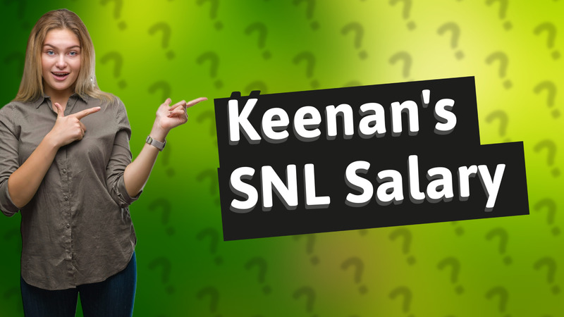 Keenan's SNL Salary