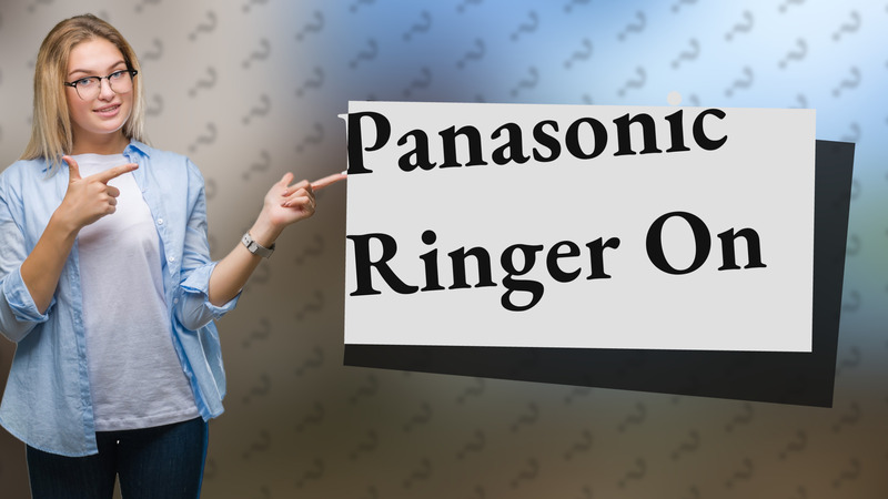 Panasonic Ringer On