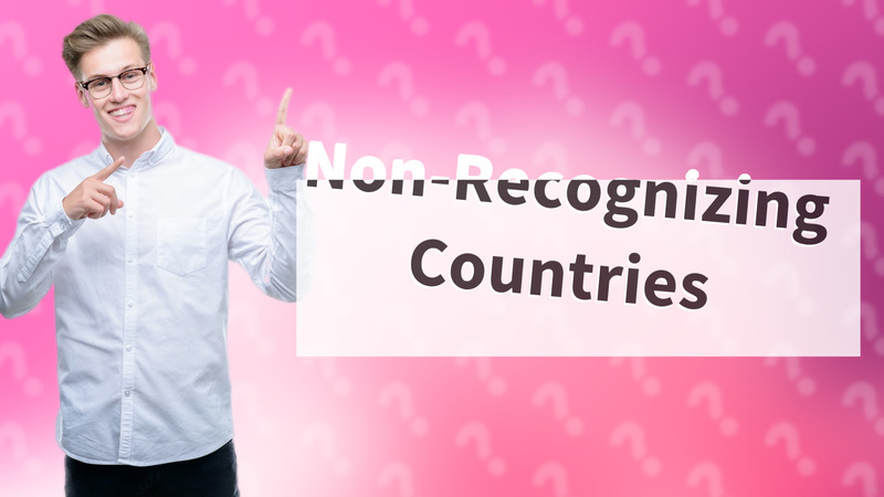 Non-Recognizing Countries