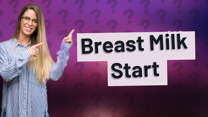 Breast Milk Start