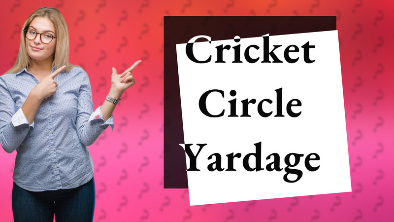 Cricket Circle Yardage