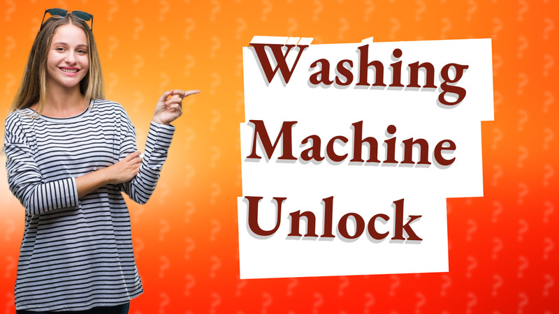 Washing Machine Unlock