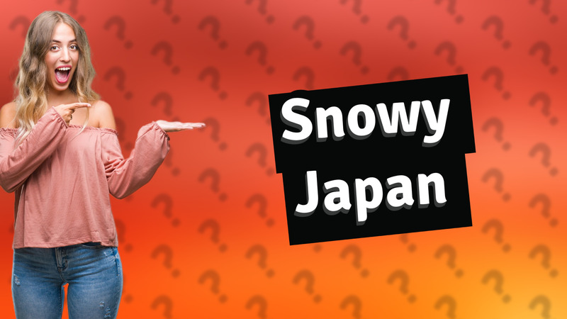 Snowy Japan