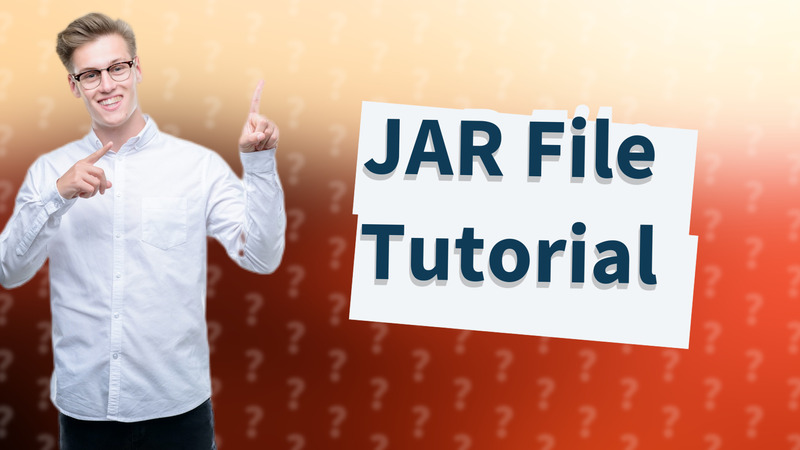 JAR File Tutorial