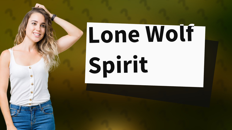 Lone Wolf Spirit