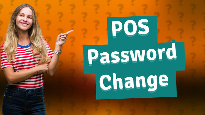 POS Password Change