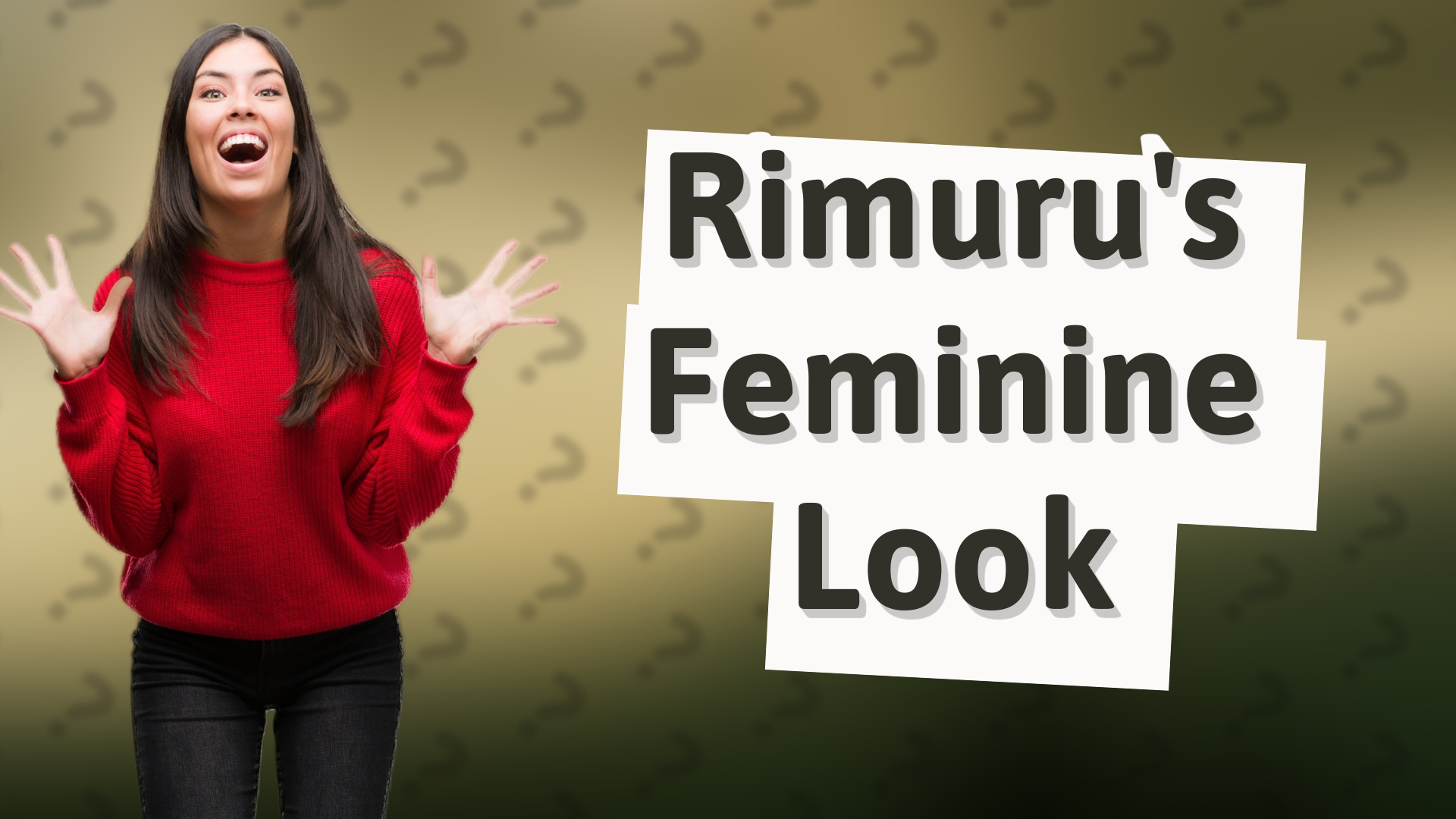 Rimuru's Feminine Look