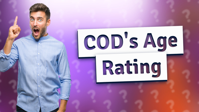COD's Age Rating