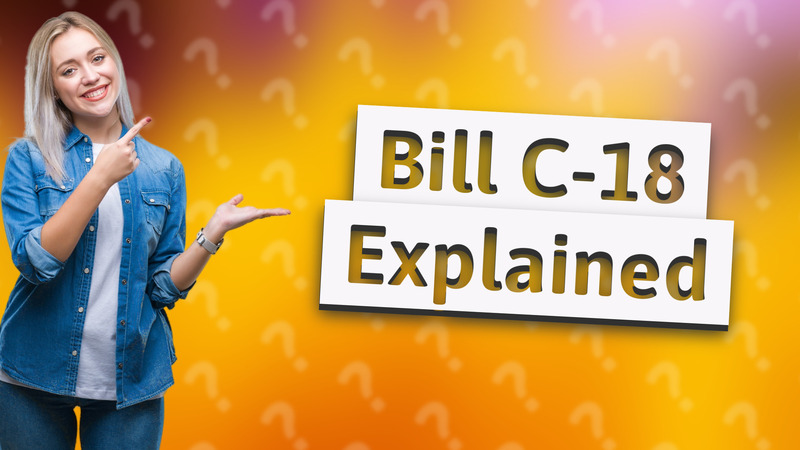Bill C-18 Explained