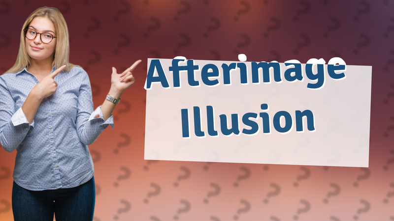 Afterimage Illusion