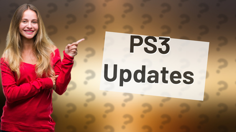 PS3 Updates