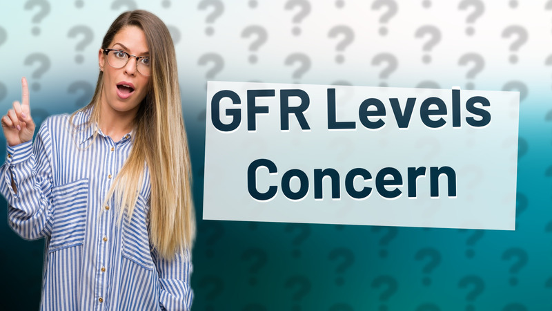 GFR Levels Concern