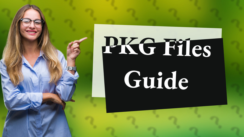 PKG Files Guide