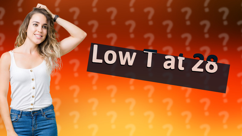 Low T at 28