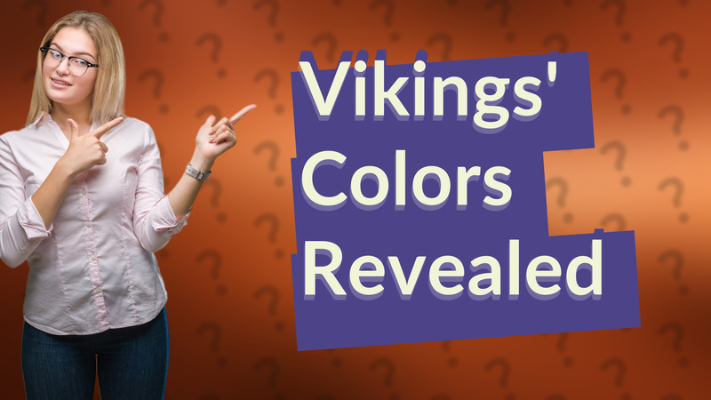 Vikings' Colors Revealed