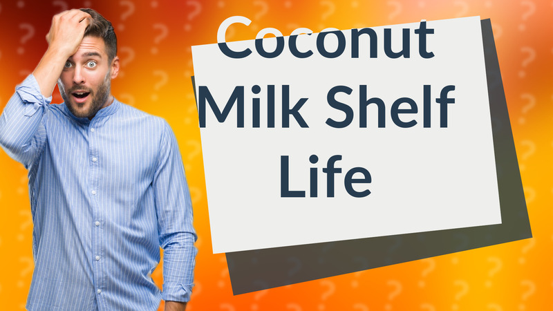 Coconut Milk Shelf Life