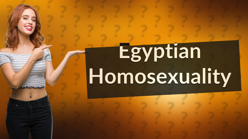Egyptian Homosexuality