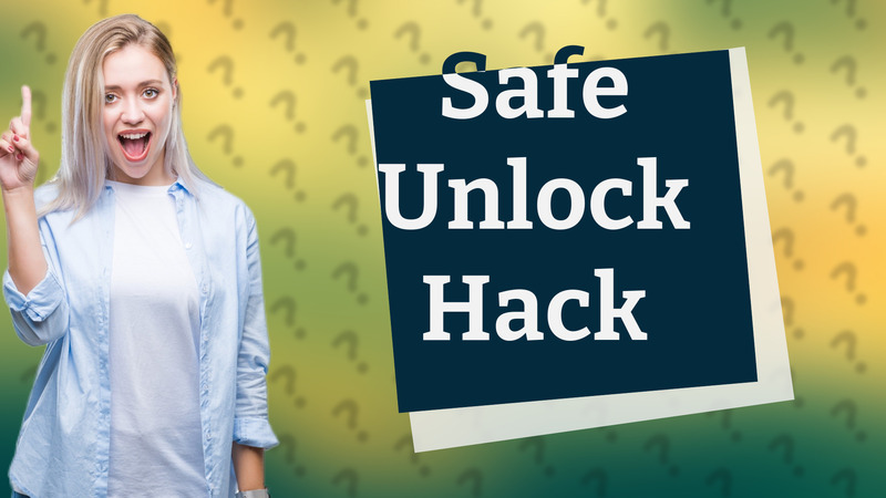 Safe Unlock Hack