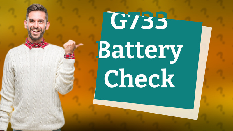 G733 Battery Check