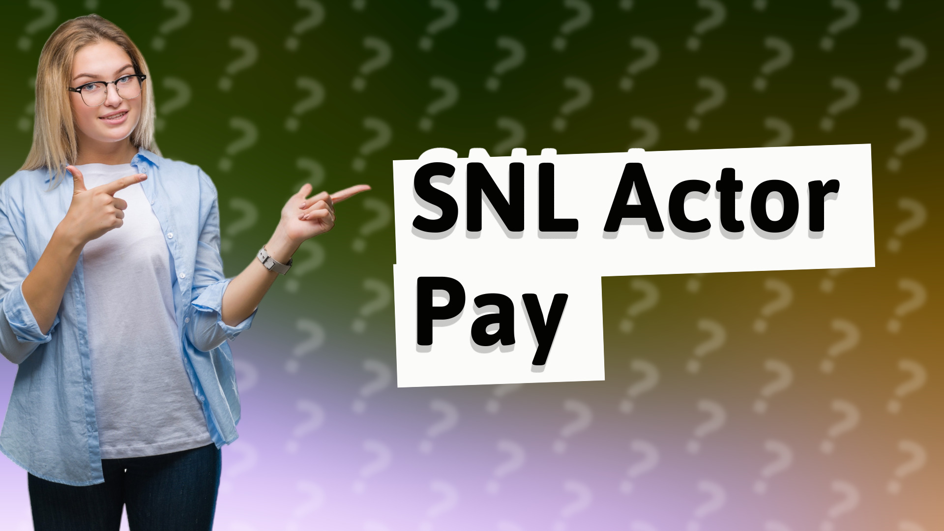 SNL Actor Pay