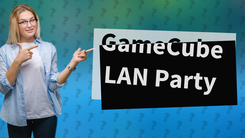 GameCube LAN Party