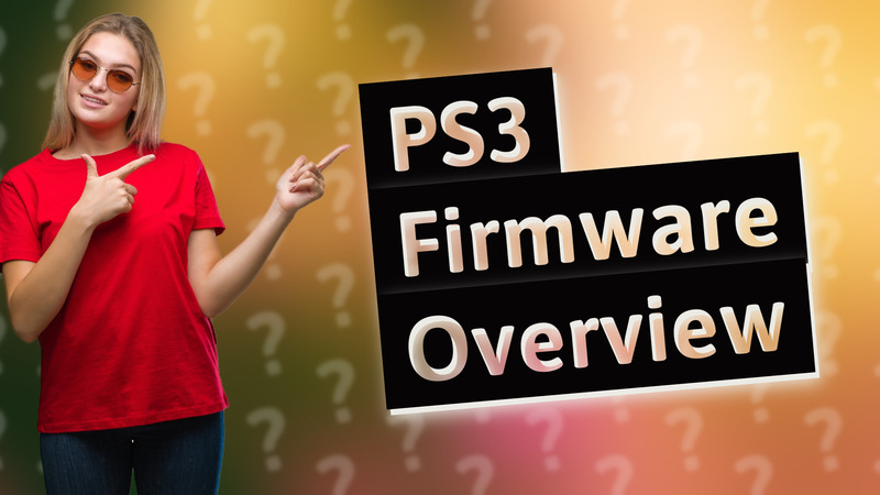 PS3 Firmware Overview