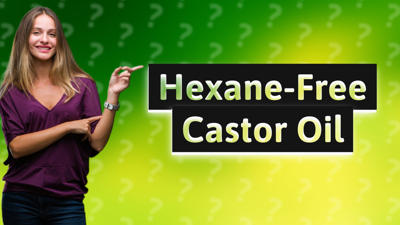 Hexane-Free Castor Oil