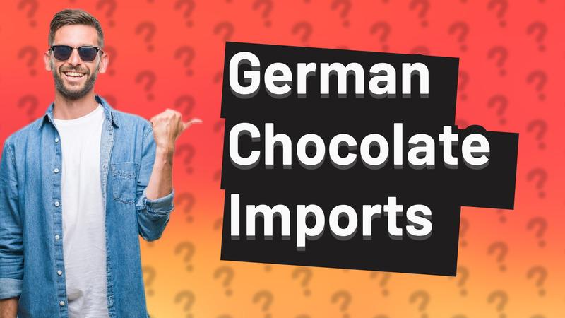 German Chocolate Imports