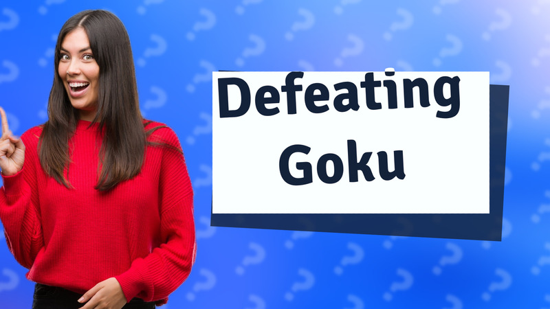 Defeating Goku