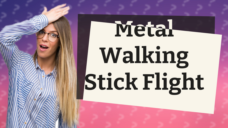 Metal Walking Stick Flight