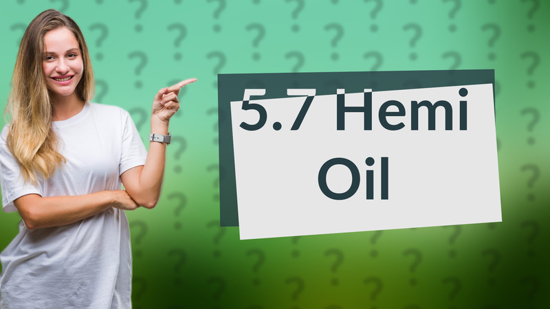 5.7 Hemi Oil