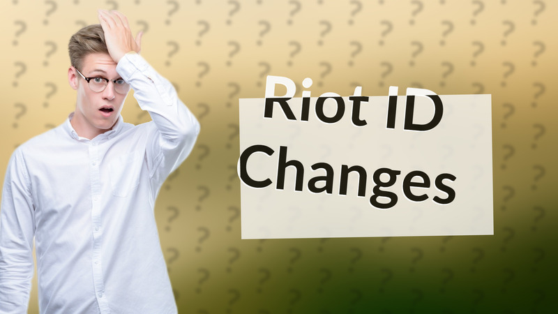 Riot ID Changes