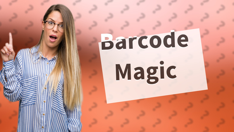 Barcode Magic