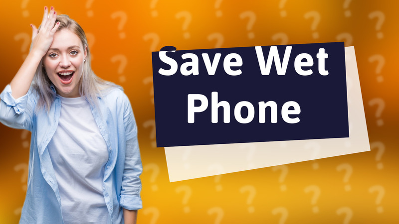 Save Wet Phone