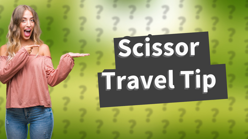 Scissor Travel Tip
